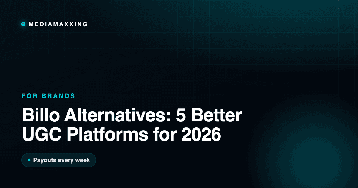 Billo Alternatives: 5 Better UGC Platforms for 2026
